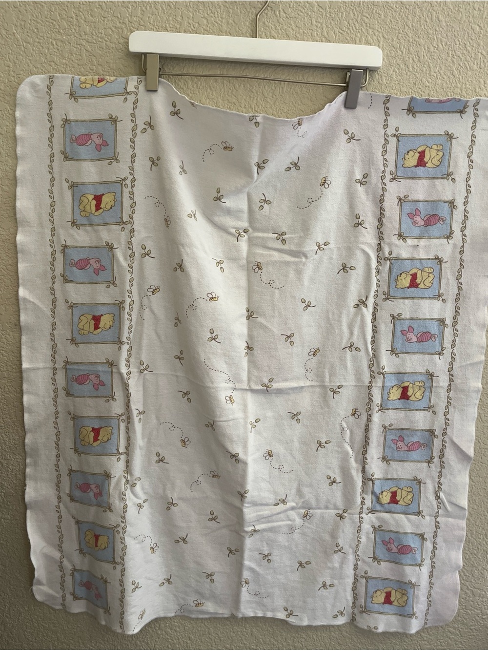 Winnie the Pooh Flannel Baby Blanket